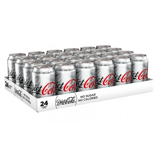 Diet Coke Can 330ml GB x 24