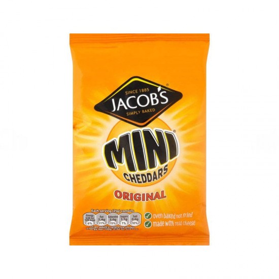 Mini Cheddar Original 90g (15 Pack) Price Marked £1.25