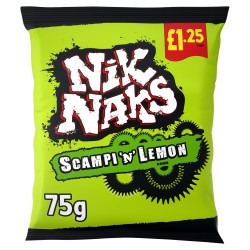 Nik Naks Scampi N Lemon £1.25