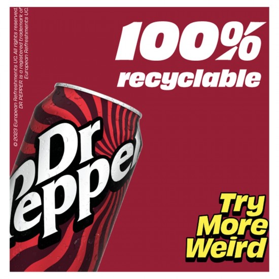 Dr Pepper Cans 24x330ml GB