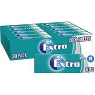 Extra Cool Breeze Chewing Gum Sugar Free 10 pieces