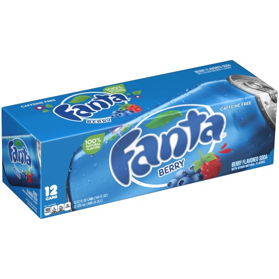 Fanta Berry Flavour USA Cans 355ml