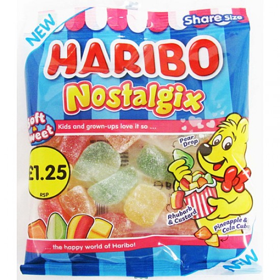 Haribo Nostalgix 140g £1.25