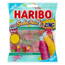 Haribo Soda Twist Zing 160gm