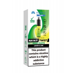 Lemon Lime Hayati Twist 5000 Disposable Pod Kit