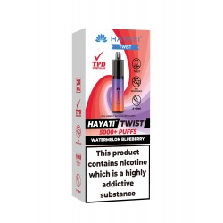 Watermelon Blueberry Hayati Twist 5000 Disposable Pod Kit