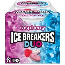 Ice Breakers DUO Raspberry Mints - 8CT