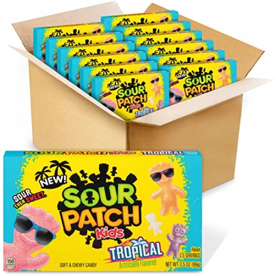 Sour Patch Tropical Theatre Box - 3.5oz (99g)