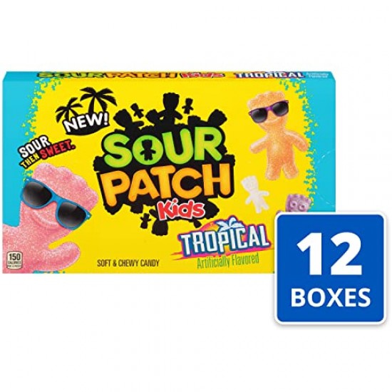 Sour Patch Tropical Theatre Box - 3.5oz (99g)