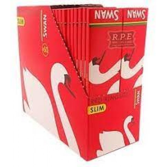 Swan Red King Size Rolling Papers 50 Pack