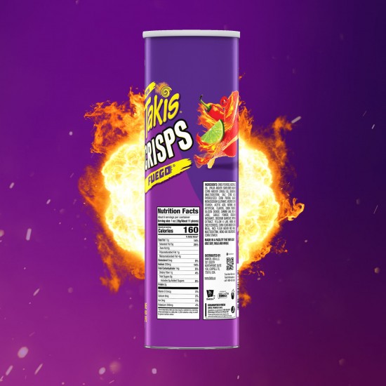 Takis Crisps Fuego Canister 155g x 15