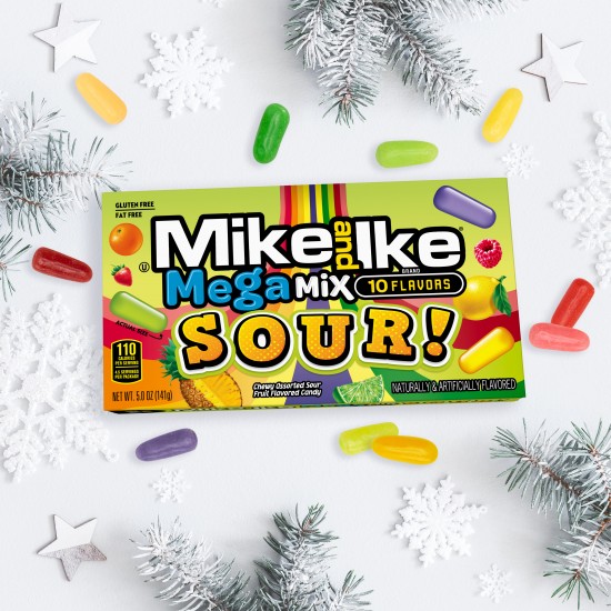 Mike & Ike Mega Mix Sour Theater Box 120g