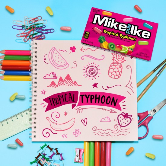 Mike & Ike Tropical typhoon theater box 12x120g