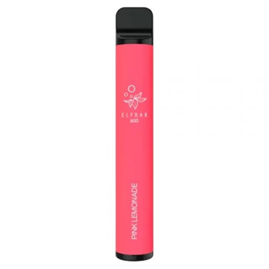 Pink Lemonade Elf Bar 600 Disposable Vape | 20mg