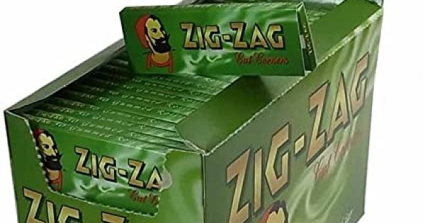 Wholesale Supplier of Zig Zag Green Small Size Rolling Papers 100 Booklets – Preston, UK