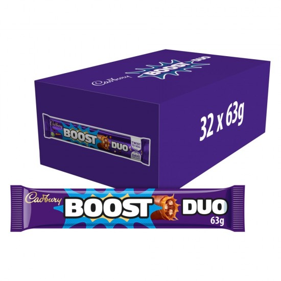 Cadbury Boost Duo Chocolate Bar 63g