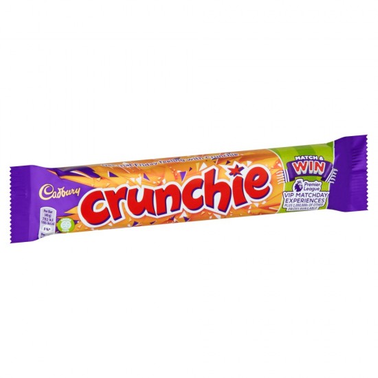 Cadbury Crunchie Chocolate Bar 40g