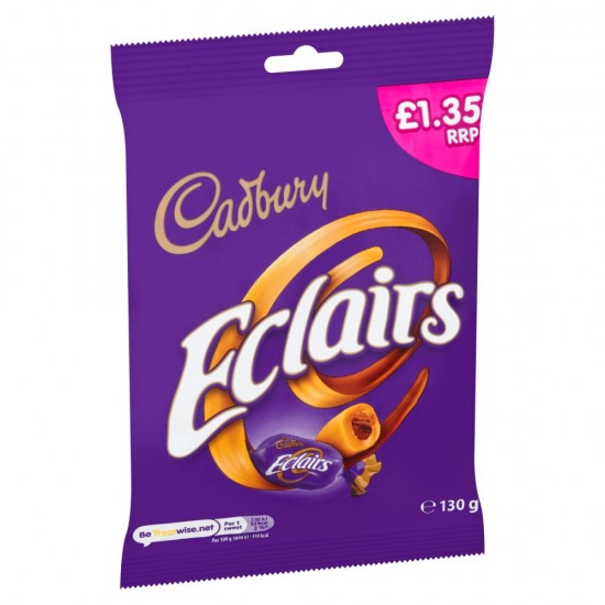 Cadbury Eclairs Chocolate Bags 130g £1.35