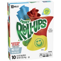 Fruit Roll-Ups 14g Blastin Berry Hot Colours