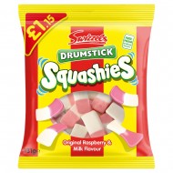 Swizzels Squashies Original Raspberry & Milk Flavour  131gm 