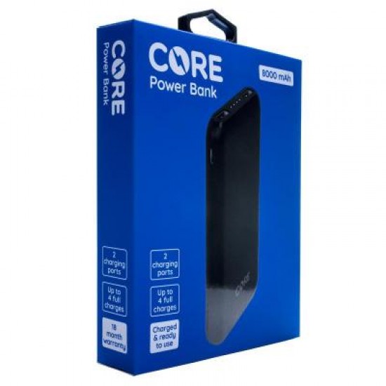 CORE Power Bank 8000 mAh (RRP £18.99)