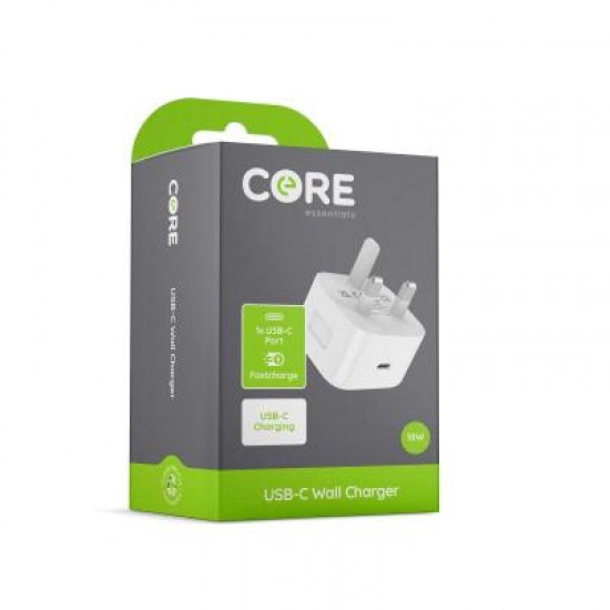 Core USB-C Wall Charger 18W