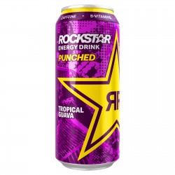 Rockstar Energy Drink Punched Tropical Guava PMP £1.25 500ml