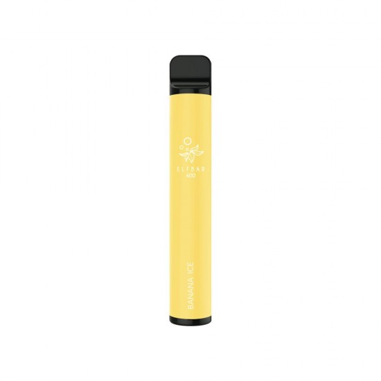 Banana Ice Elf Bar 600 Disposable Vape | 20mg