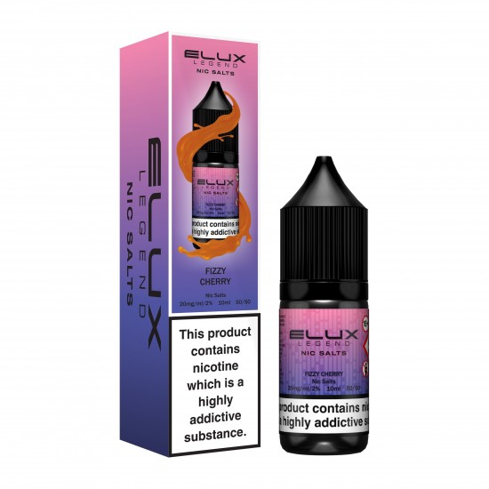 Fizzy Cherry Nic Salt E-Liquid by Elux Legend 10ml-20mg