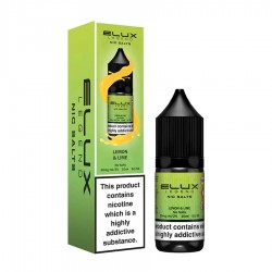 Lemon & Lime Nic Salt E-Liquid by Elux Legend 10ml-20mg