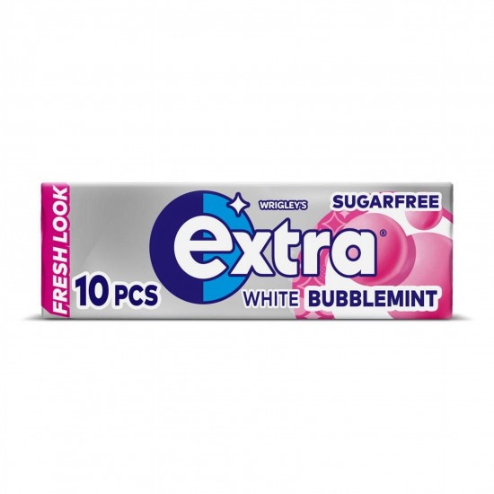 Extra White Sugarfree Chewing Gum 10 Pieces