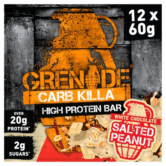 Grenade White Chocolate Salted Peanut Flavour 60g