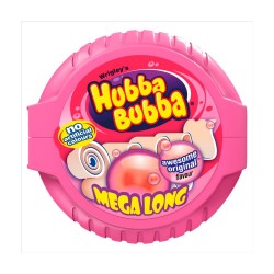 Hubba Bubba Fancy Fruit Bubble Gum Mega Long Tape 56g