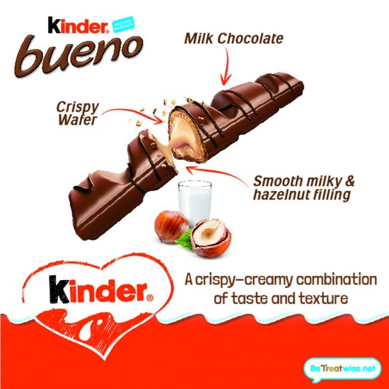 Kinder Bueno Chocolate 43g x 30