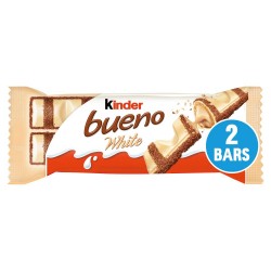 Kinder Bueno White Milk and Hazelnuts 39g