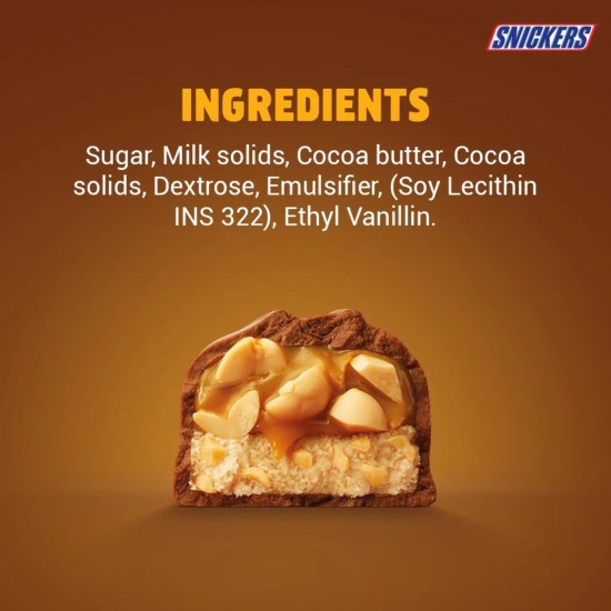 Snickers Chocolate Standard Bar 50g