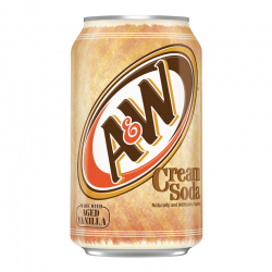 A&W Cream Soda Flavour USA Cans 355ml