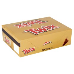 Twix Chocolate Biscuit Twin Bars 50g