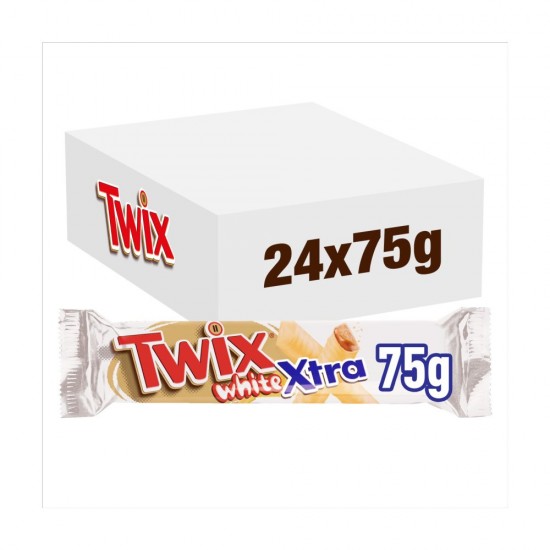 Twix Xtra white 24x75g